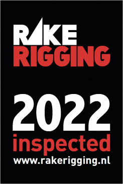 Rake Rigging sticker 2018